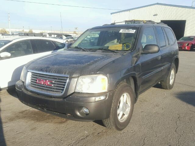 1GKDT13S372188043 - 2007 GMC ENVOY GRAY photo 2