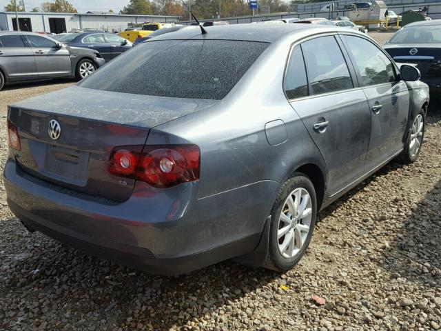 3VWRX7AJ5AM133853 - 2010 VOLKSWAGEN JETTA GRAY photo 4