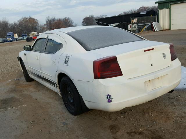 2B3KA43GX6H491396 - 2006 DODGE CHARGER SE WHITE photo 3