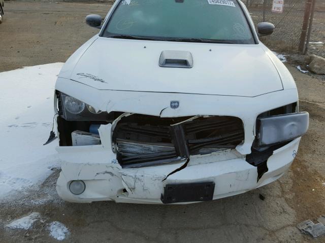 2B3KA43GX6H491396 - 2006 DODGE CHARGER SE WHITE photo 9