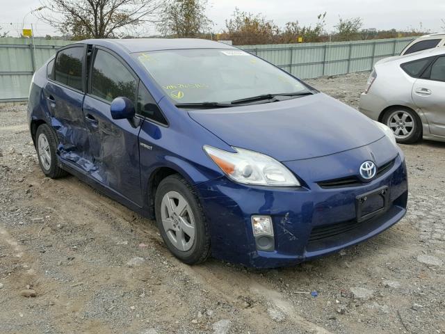 JTDKN3DU0B0263763 - 2011 TOYOTA PRIUS BLUE photo 1