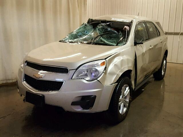 2GNALAEK7F1117039 - 2015 CHEVROLET EQUINOX LS SILVER photo 2