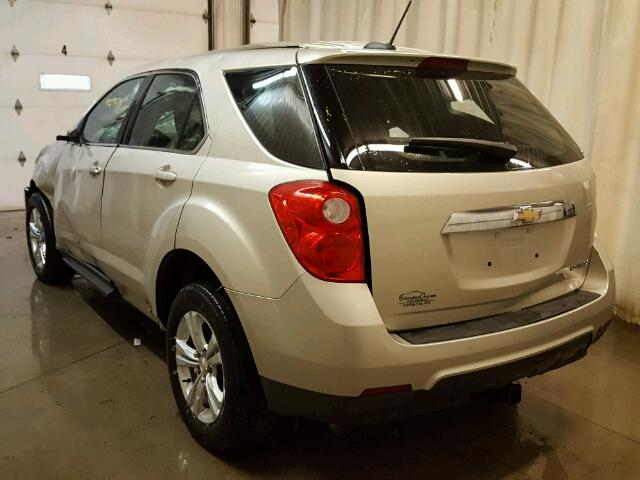 2GNALAEK7F1117039 - 2015 CHEVROLET EQUINOX LS SILVER photo 3