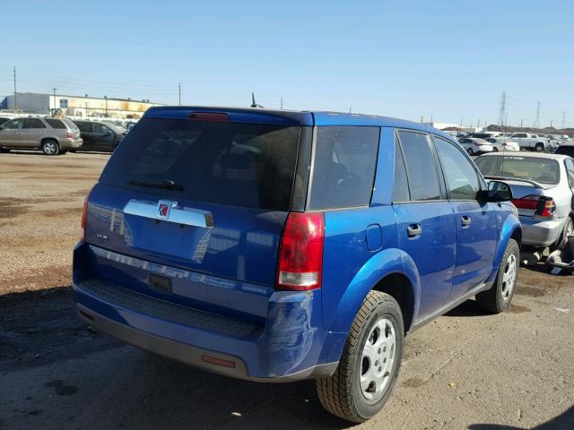 5GZCZ33D86S832068 - 2006 SATURN VUE BLUE photo 4