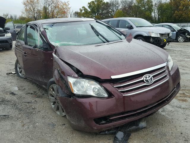 4T1BK36B37U212306 - 2007 TOYOTA AVALON XL BURGUNDY photo 1