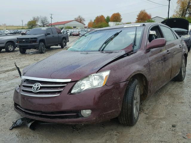 4T1BK36B37U212306 - 2007 TOYOTA AVALON XL BURGUNDY photo 2