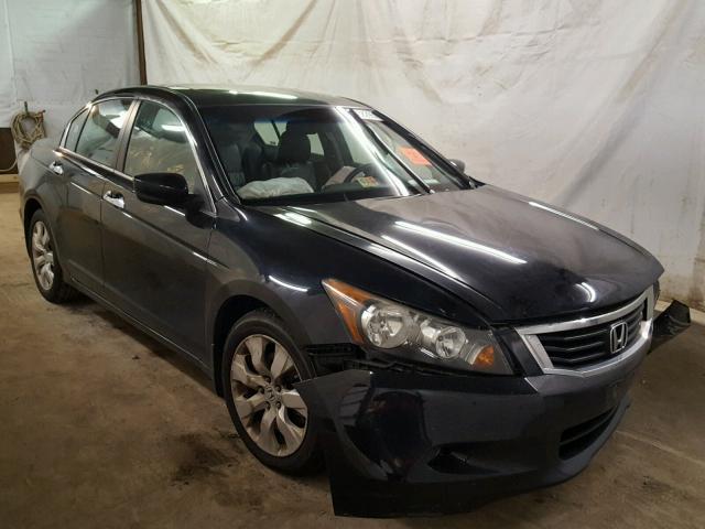 1HGCP36898A060972 - 2008 HONDA ACCORD EXL BLACK photo 1