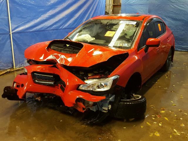 JF1VA1E61G9810948 - 2016 SUBARU WRX PREMIU RED photo 2