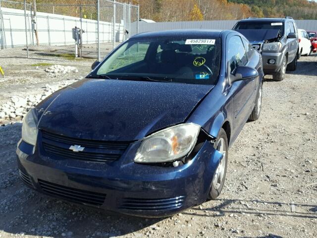 1G1AD1F50A7136812 - 2010 CHEVROLET COBALT 1LT BLUE photo 2