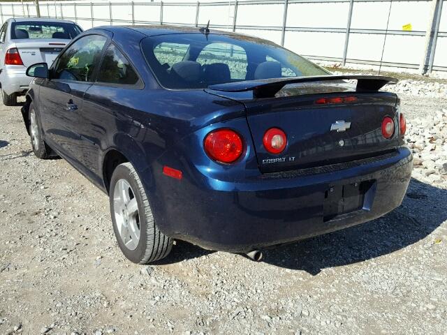 1G1AD1F50A7136812 - 2010 CHEVROLET COBALT 1LT BLUE photo 3