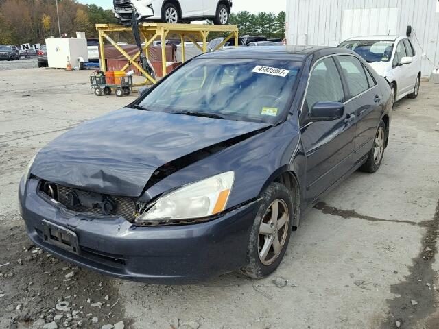 1HGCM56634A079787 - 2004 HONDA ACCORD GRAY photo 2