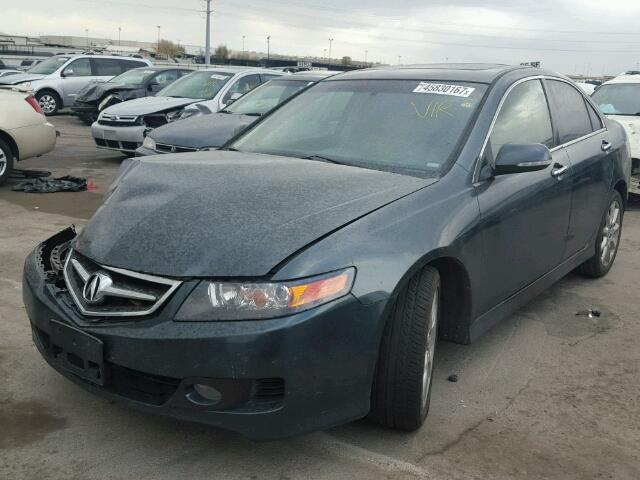 JH4CL96868C010045 - 2008 ACURA TSX TEAL photo 2