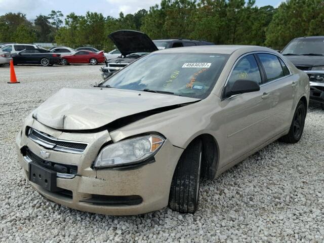 1G1ZB5E04CF107988 - 2012 CHEVROLET MALIBU LS GOLD photo 2