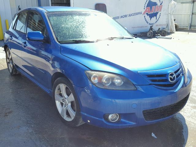 JM1BK143951249041 - 2005 MAZDA 3 BLUE photo 1