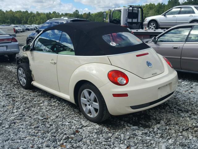 3VWRF31Y27M422965 - 2007 VOLKSWAGEN NEW BEETLE Qəhvəyi foto 3