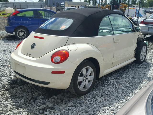 3VWRF31Y27M422965 - 2007 VOLKSWAGEN NEW BEETLE Qəhvəyi foto 4