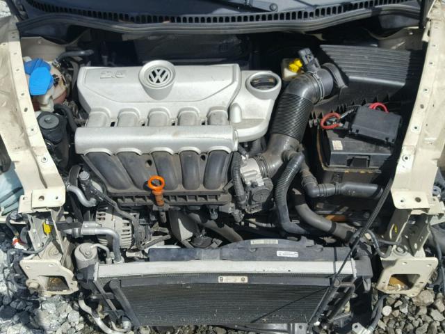 3VWRF31Y27M422965 - 2007 VOLKSWAGEN NEW BEETLE Qəhvəyi foto 7