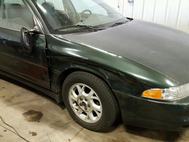 1G3WH52H8YF339617 - 2000 OLDSMOBILE INTRIGUE G GREEN photo 9