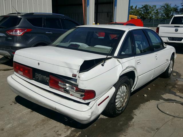 2G4WF52L9S1436684 - 1995 BUICK REGAL GRAN WHITE photo 4