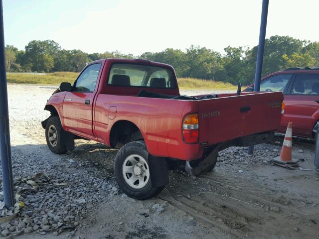 5TENM92NX4Z429580 - 2004 TOYOTA TACOMA PRE RED photo 3