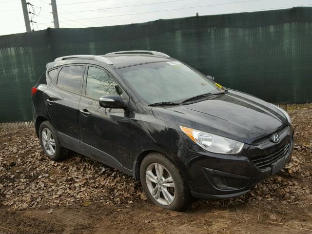 KM8JU3ACXCU525921 - 2012 HYUNDAI TUCSON BLACK photo 1