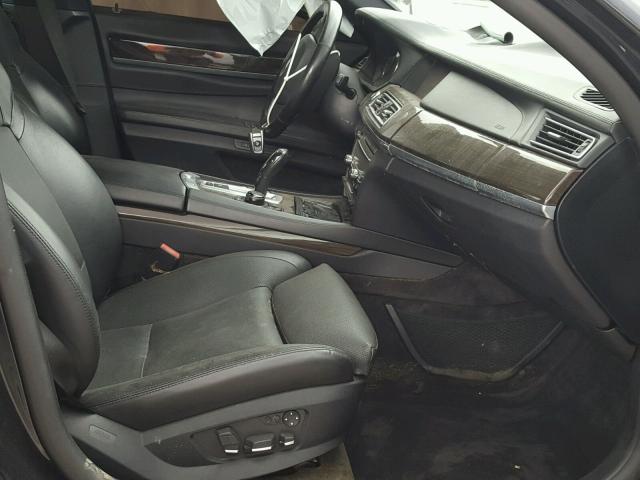 WBAKB8C54ACY63907 - 2010 BMW 750 LI Niebieski zdjęcie 1