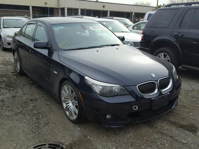 WBANW53519CT56085 - 2009 BMW 550 I BLUE photo 1