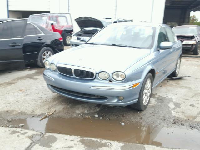 SAJEA51D72XC57415 - 2002 JAGUAR X-TYPE 2.5 BLUE photo 2