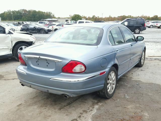 SAJEA51D72XC57415 - 2002 JAGUAR X-TYPE 2.5 BLUE photo 4