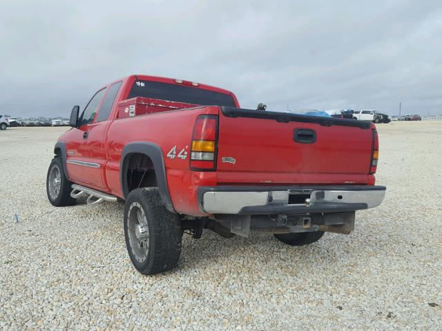 1GTHK29UX7E160205 - 2007 GMC SIERRA RED photo 3