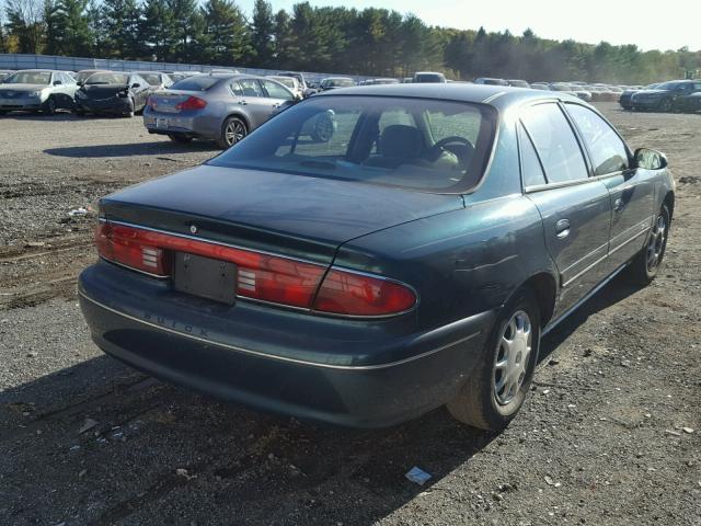 2G4WS52M1X1408728 - 1999 BUICK CENTURY GREEN photo 4