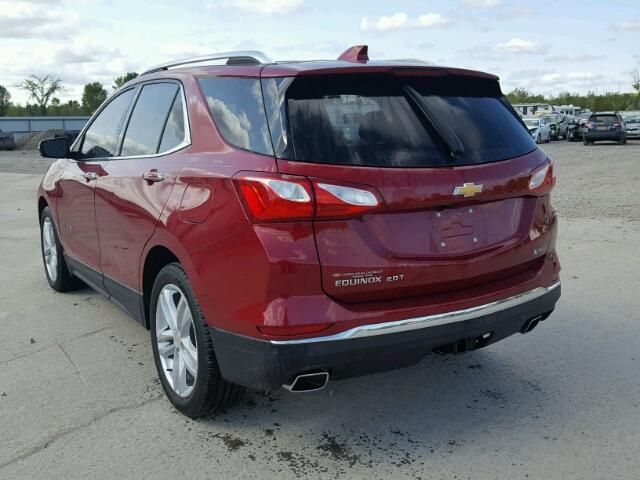 2GNAXNEX9J6176337 - 2018 CHEVROLET EQUINOX PR RED photo 3