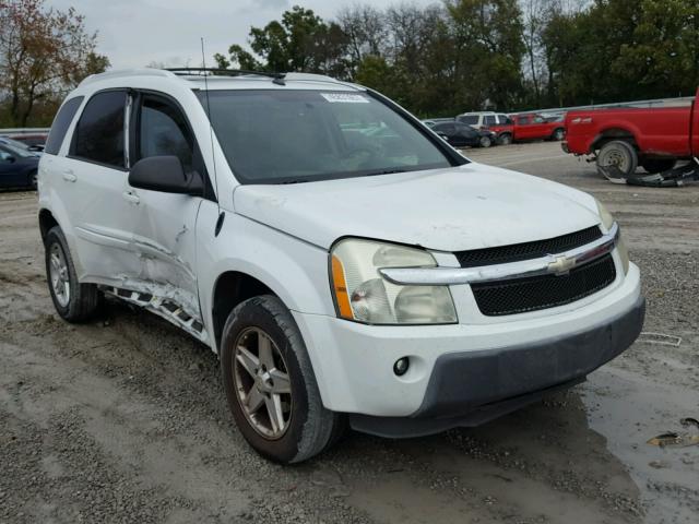 2CNDL73F456039900 - 2005 CHEVROLET EQUINOX LT WHITE photo 1