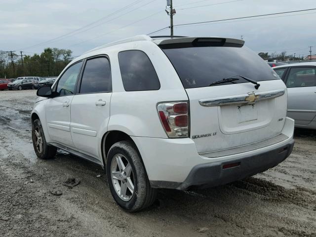 2CNDL73F456039900 - 2005 CHEVROLET EQUINOX LT WHITE photo 3