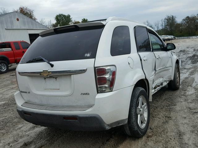 2CNDL73F456039900 - 2005 CHEVROLET EQUINOX LT WHITE photo 4