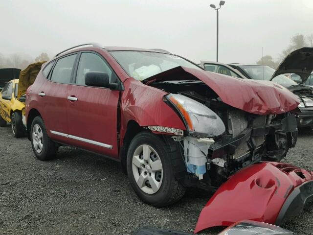 JN8AS5MV0EW714186 - 2014 NISSAN ROGUE SELE RED photo 1