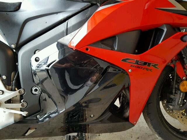 JH2PC40009K204433 - 2009 HONDA CBR600 RR RED photo 7