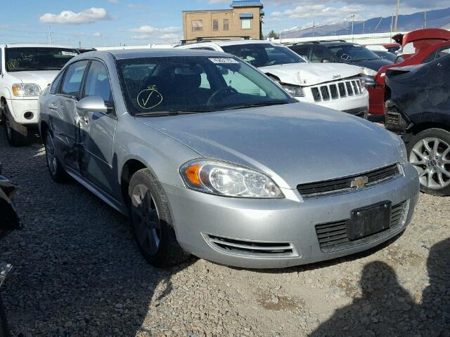 2G1WA5EKXA1206374 - 2010 CHEVROLET IMPALA SILVER photo 1