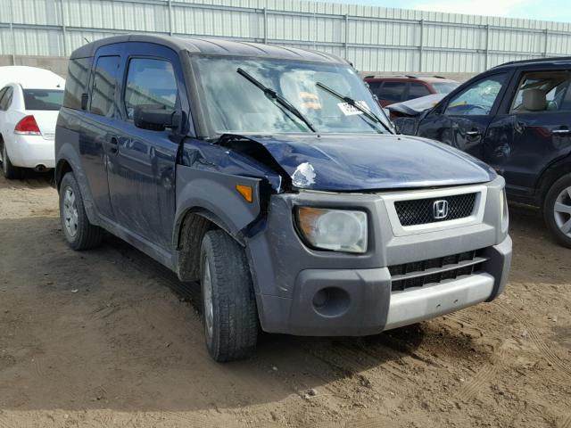 5J6YH18513L016206 - 2003 HONDA ELEMENT EX BLUE photo 1