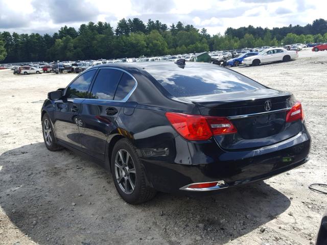 JH4KC1F96EC004084 - 2014 ACURA RLX ADVANC BLACK photo 3