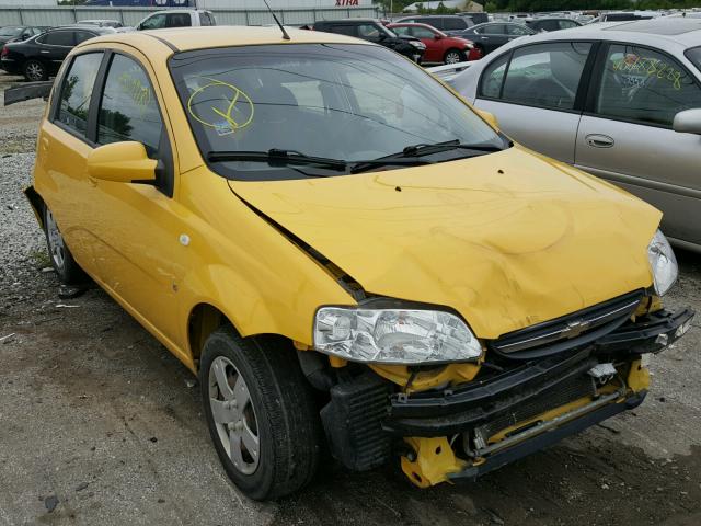 KL1TD66628B263808 - 2008 CHEVROLET AVEO BASE Сары фото 1