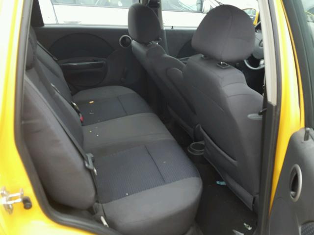 KL1TD66628B263808 - 2008 CHEVROLET AVEO BASE Сары фото 6