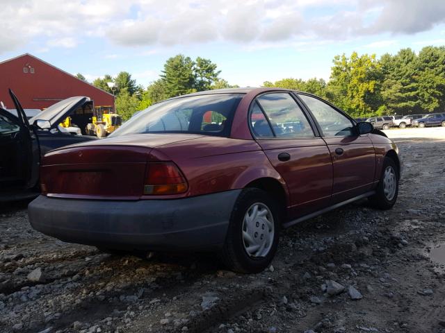 1G8ZF5288XZ120621 - 1999 SATURN SL RED photo 4