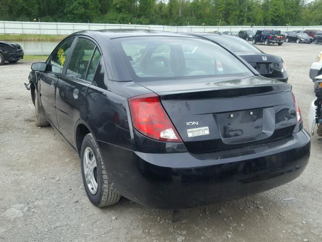 1G8AG52F75Z153566 - 2005 SATURN ION LEVEL BLACK photo 3