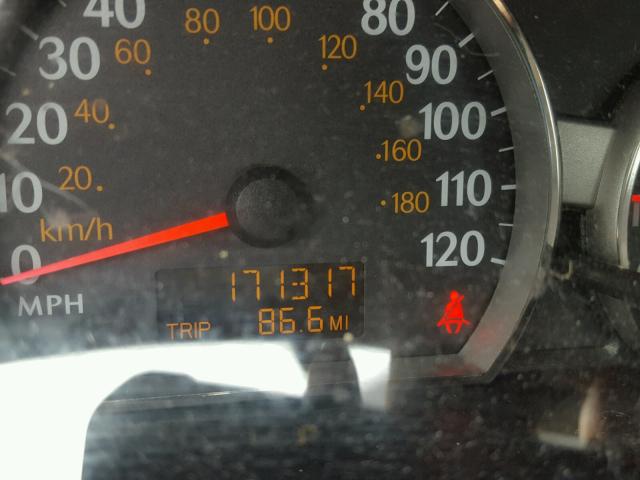 1G8AG52F75Z153566 - 2005 SATURN ION LEVEL BLACK photo 8