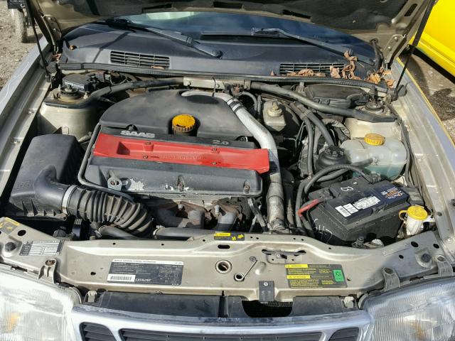 YS3DF58N8V2017405 - 1997 SAAB 900 SE TUR SILVER photo 7