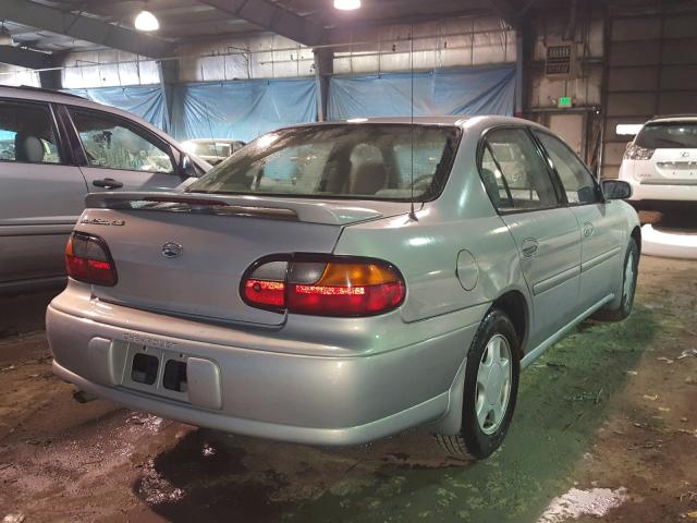 1G1NE52J8Y6335972 - 2000 CHEVROLET MALIBU LS ვერცხლისფერი ფოტო 4