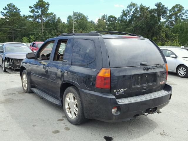 1GKES63M762266991 - 2006 GMC ENVOY DENA BLACK photo 3