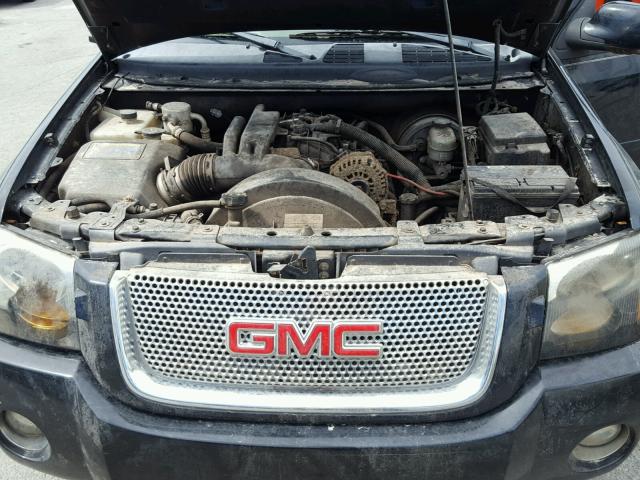 1GKES63M762266991 - 2006 GMC ENVOY DENA BLACK photo 7