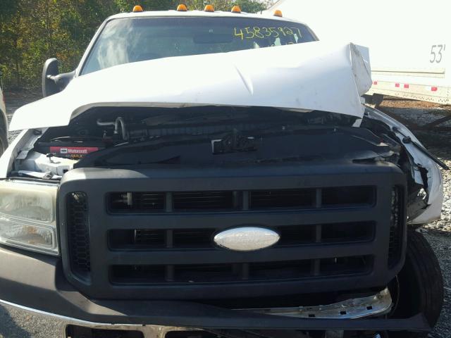 1FDXW46P26EC01883 - 2006 FORD F450 SUPER WHITE photo 7